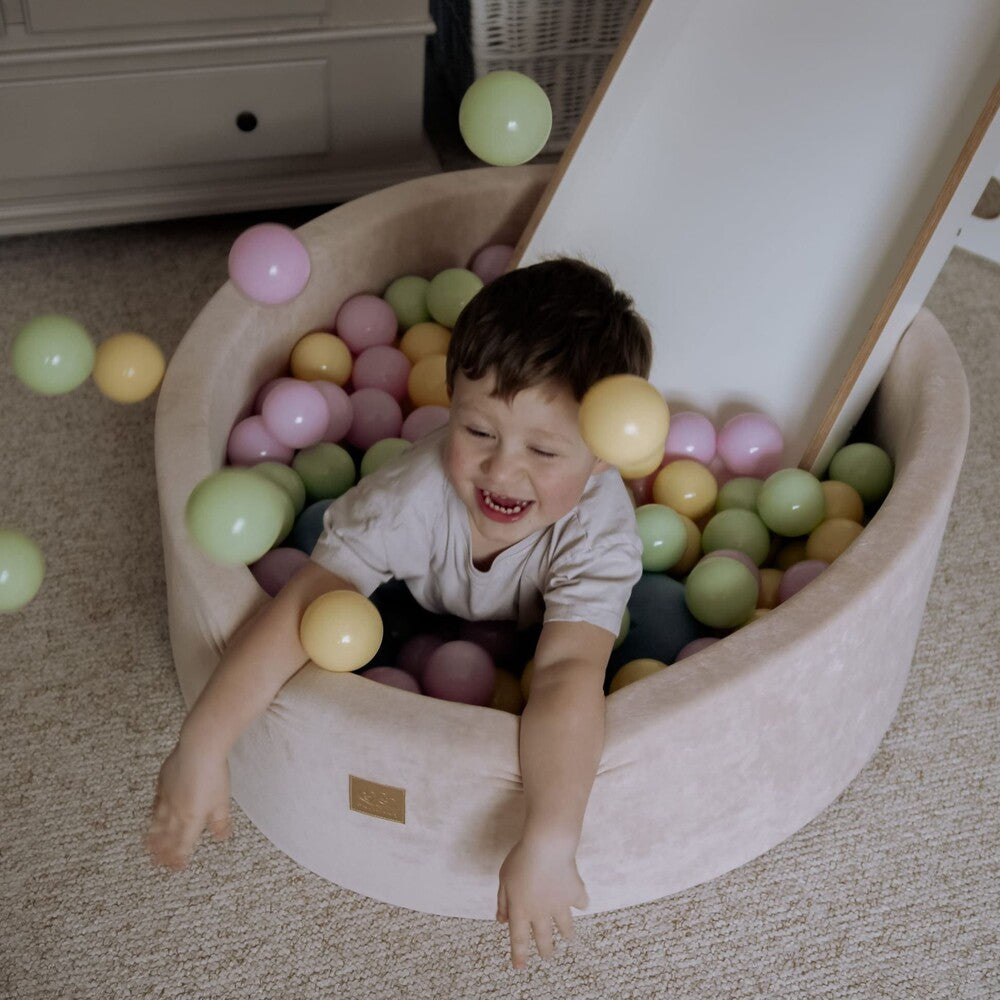 piscine a balle bebe beige